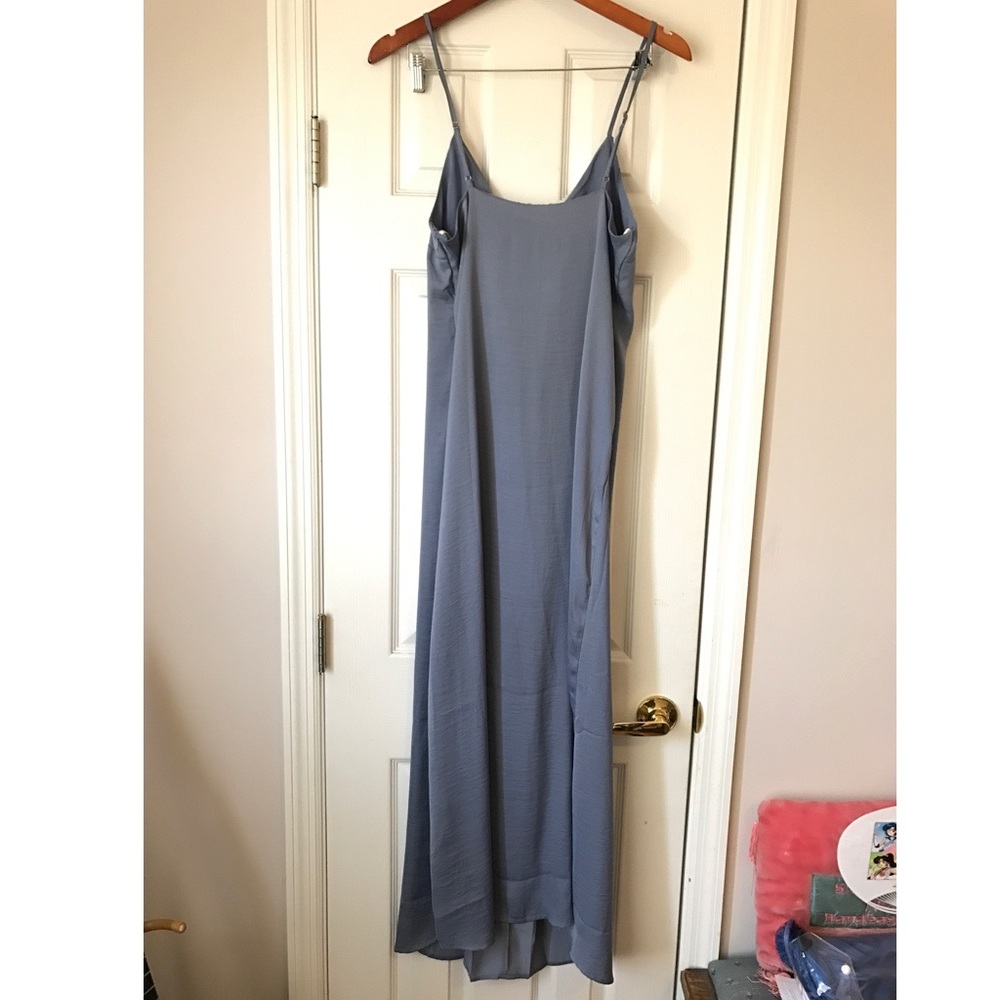 ✨Forever 21 Blue Boho Maxi Dress Sz Medium✨ - Picture 4 of 6